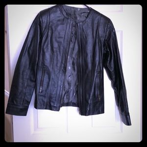 Leather jacket